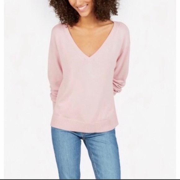 Everlane Cashmere V-neck sweater - Picture 6 of 7